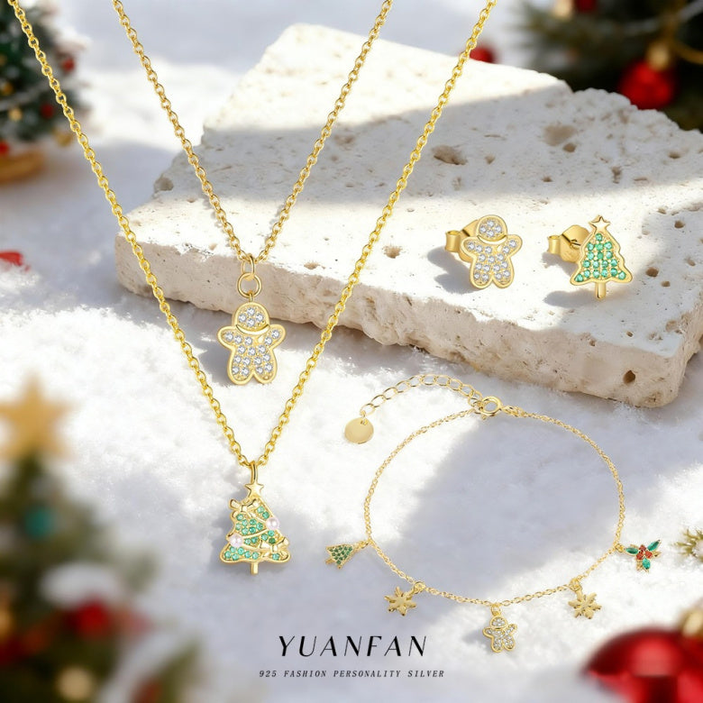 KSTZ -Christmas gift jewelry set