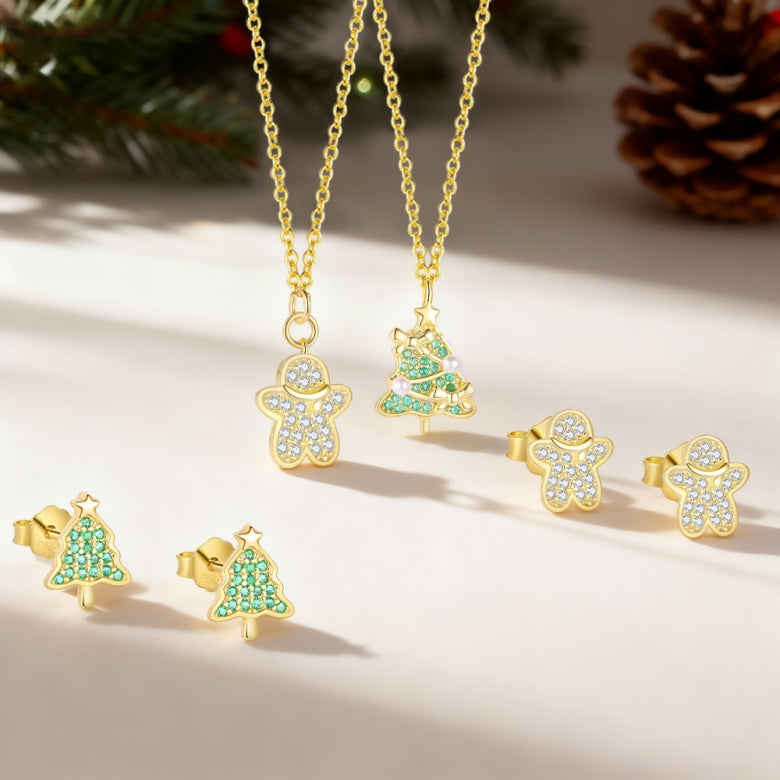 KSTZ -Christmas gift jewelry set