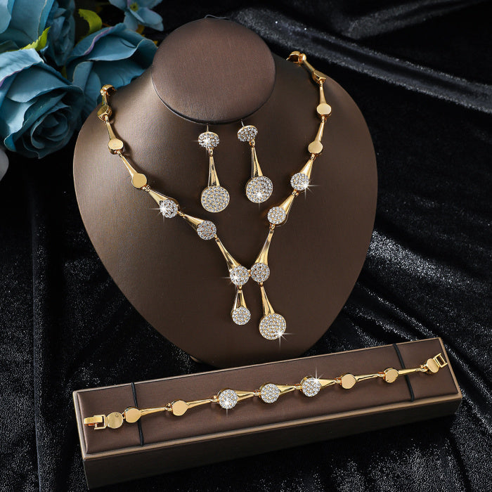 16-19-22D /Necklace+Bracelets+Earrings