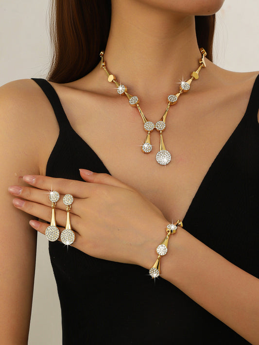 16-19-22D /Necklace+Bracelets+Earrings