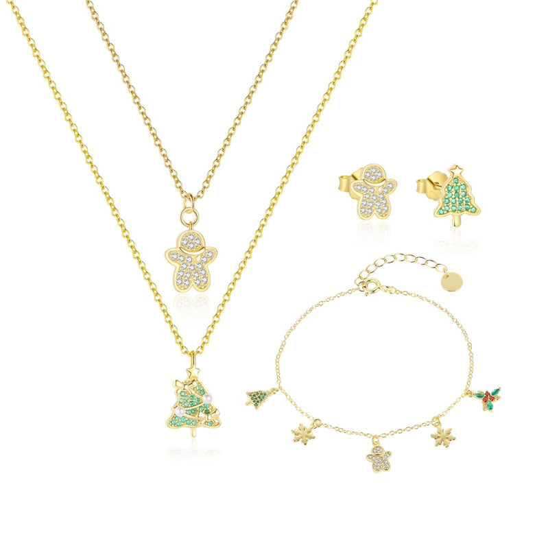 KSTZ -Christmas gift jewelry set