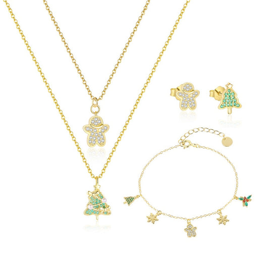 KSTZ -Christmas gift jewelry set